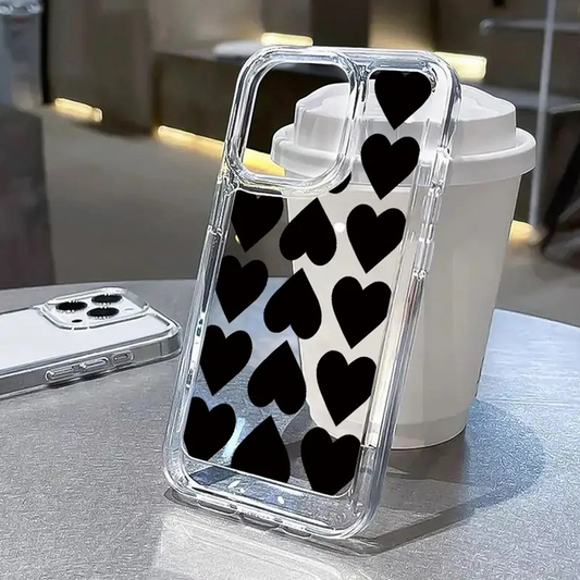 Heart Pattern Acrylic Case - Case On