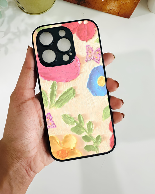 All Models Pastel leaf flower Floral Case