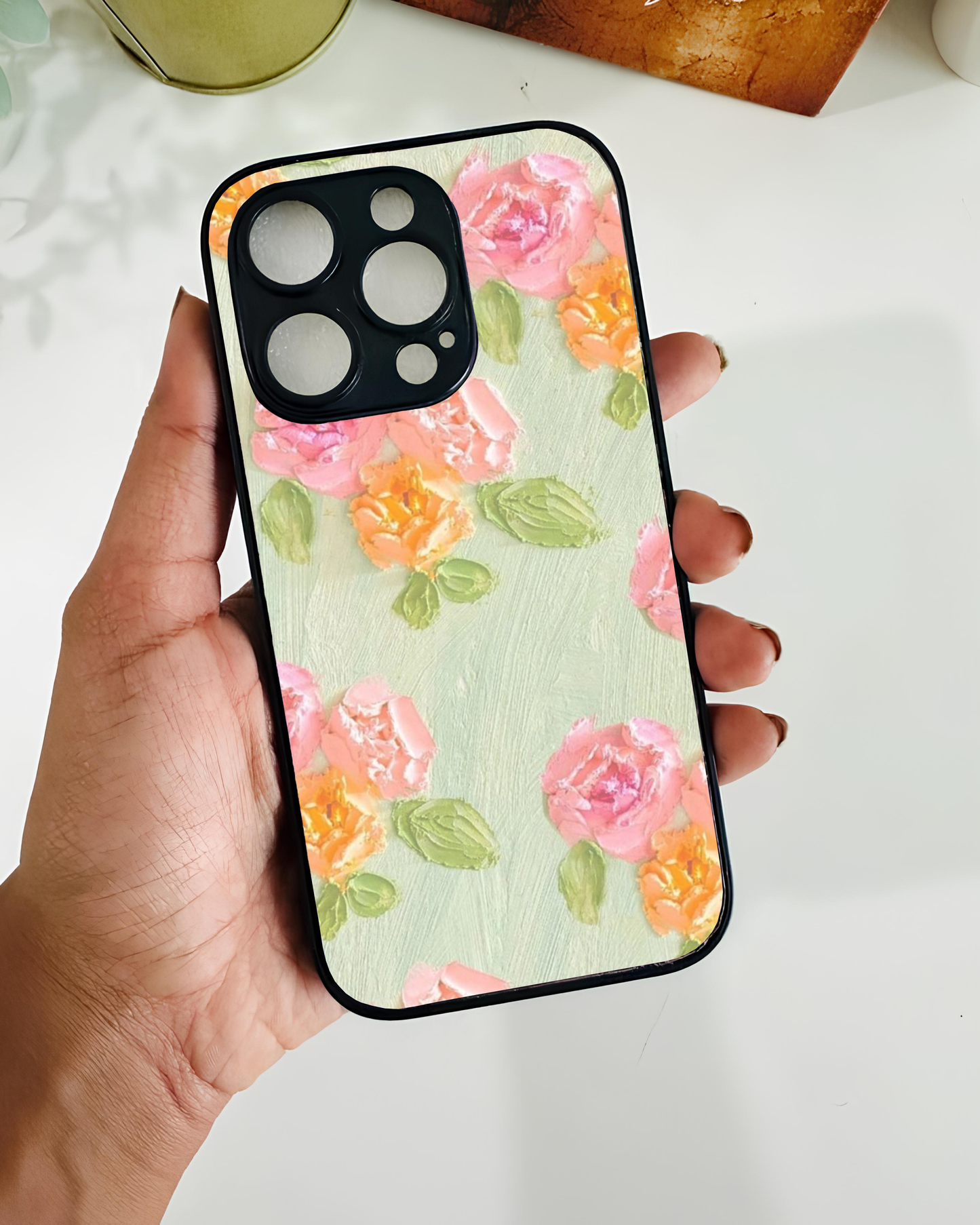 All Models Rose Floral Case