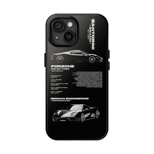 Vanta Black Car Phone Case