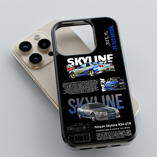 Skyline Car Phone Case