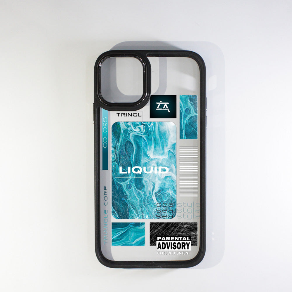 Liquid Black Border Case