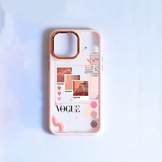 Vogue Pink Border Case