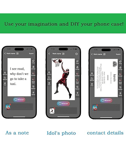 DIY E-Ink Phone Case for iphone