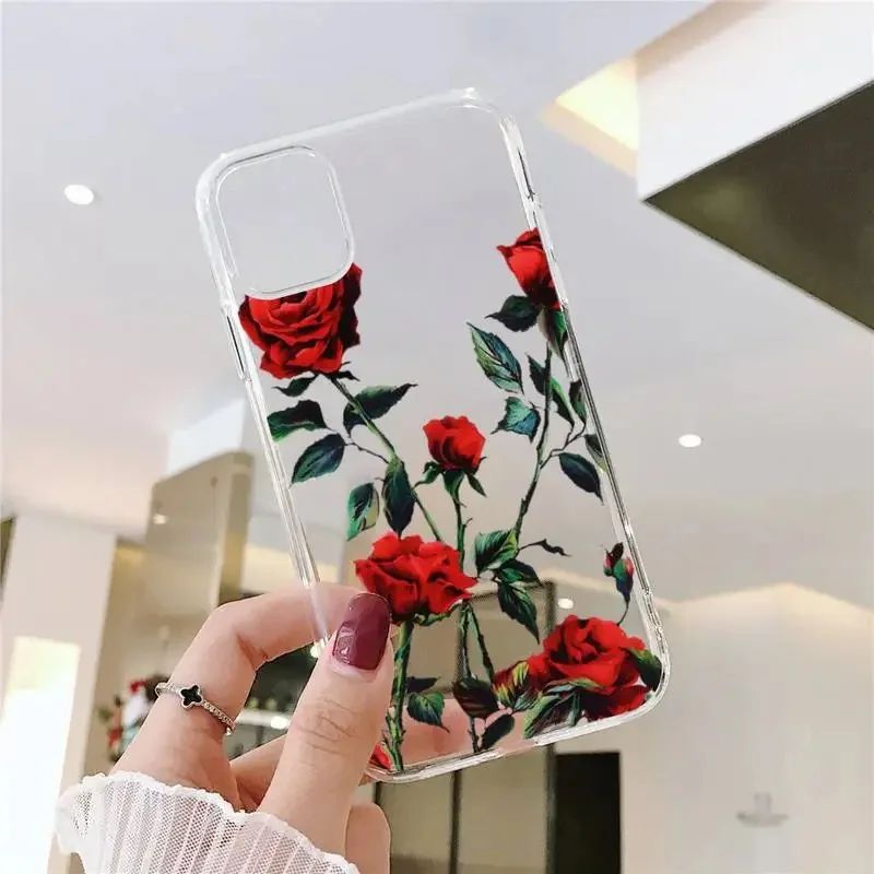 All Models Red Rose Cases