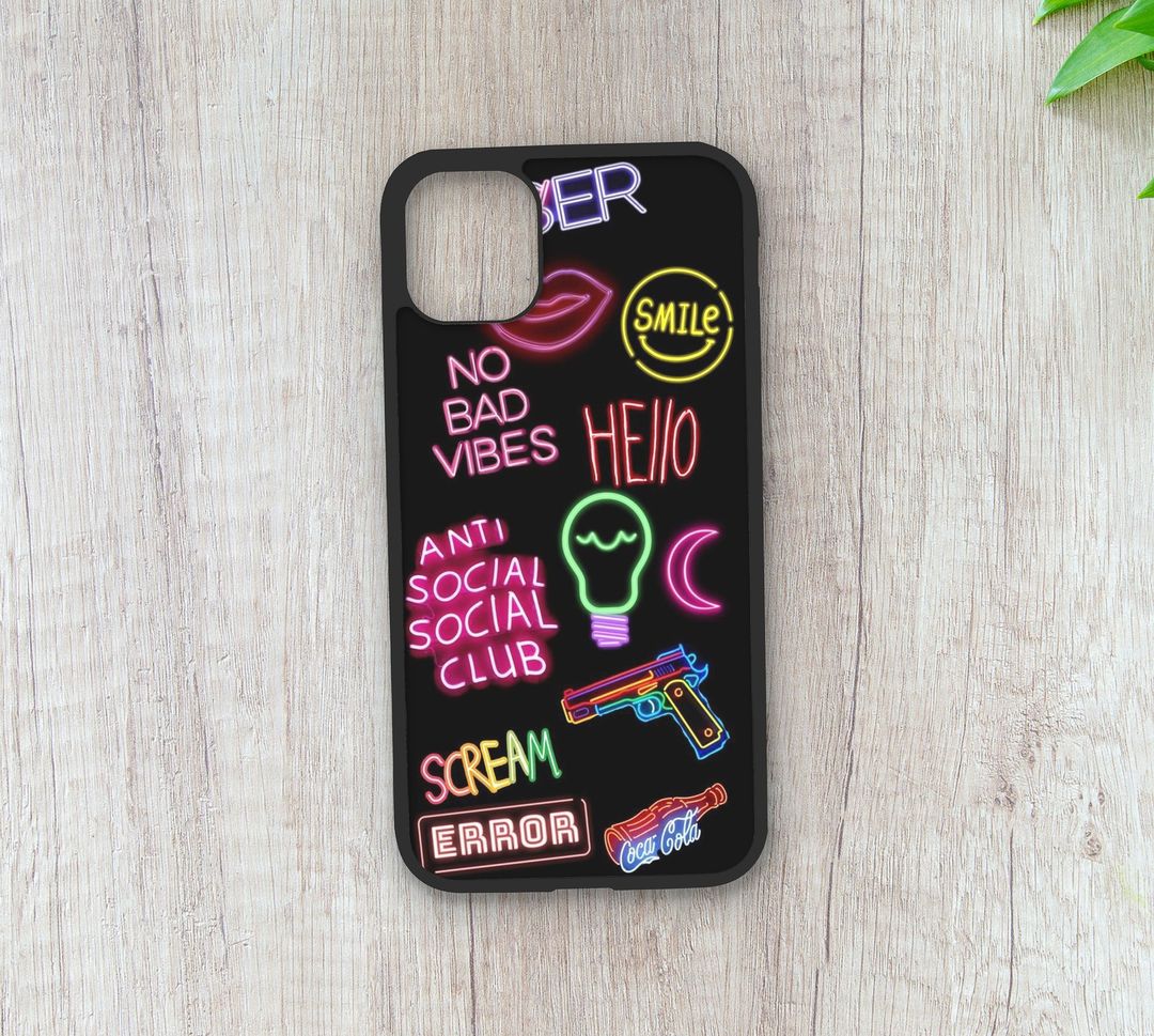 All Models Neon Aesthetic Case