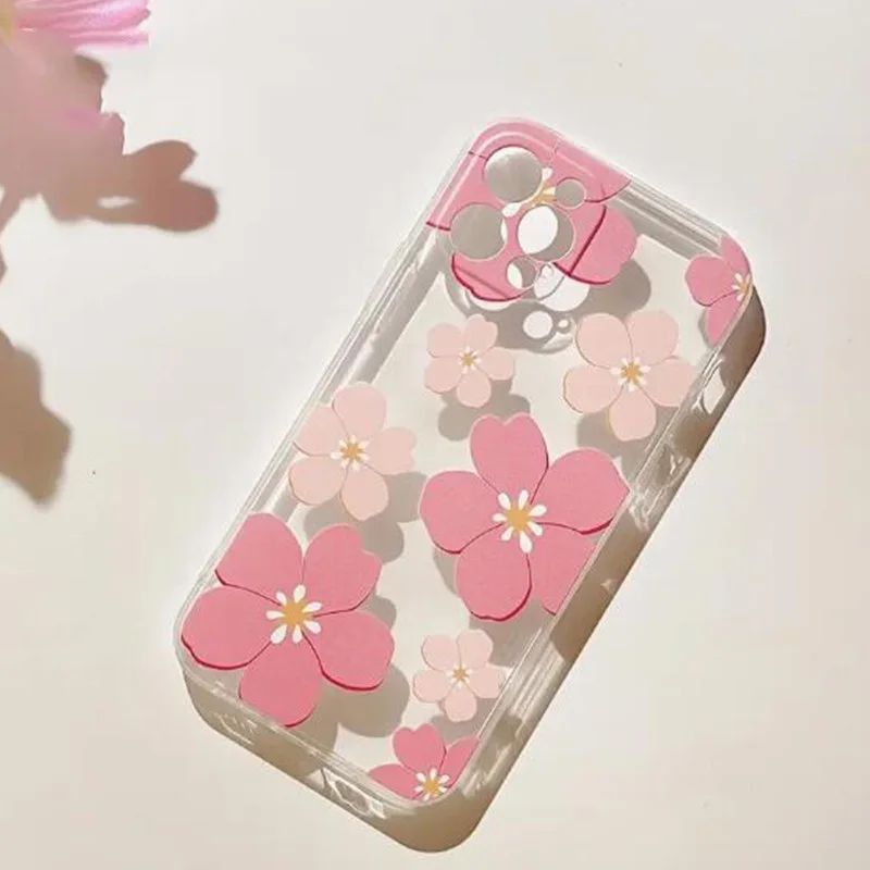 All Models Pink flower case