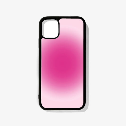 Pink Aura Glass Case