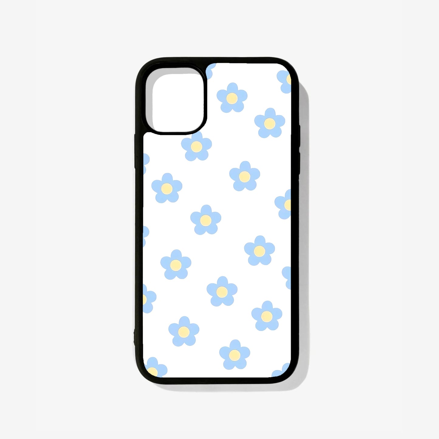 Retro Floral Glass Case