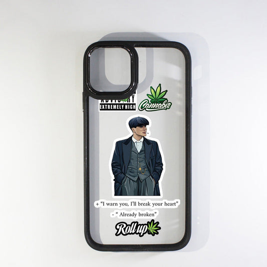 Thomas Shelby Roll Up Black Border Case