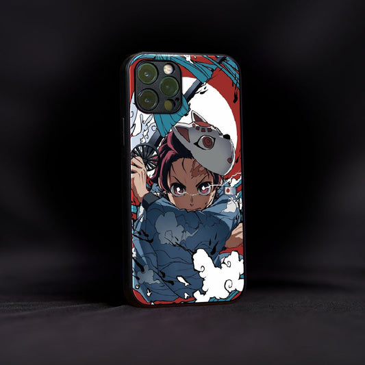 Tanjiro Anime Art glossyCase - Case On