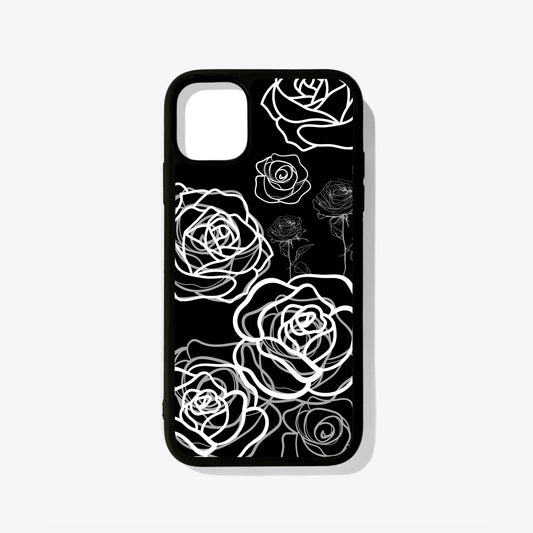 Roses Glass Case