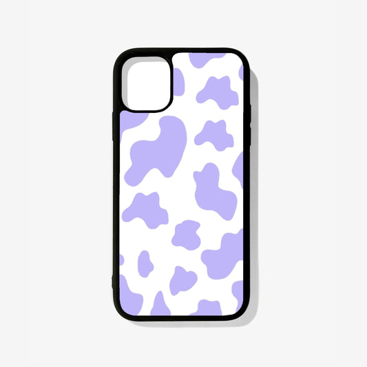 Purple Moo Moo Glass Case