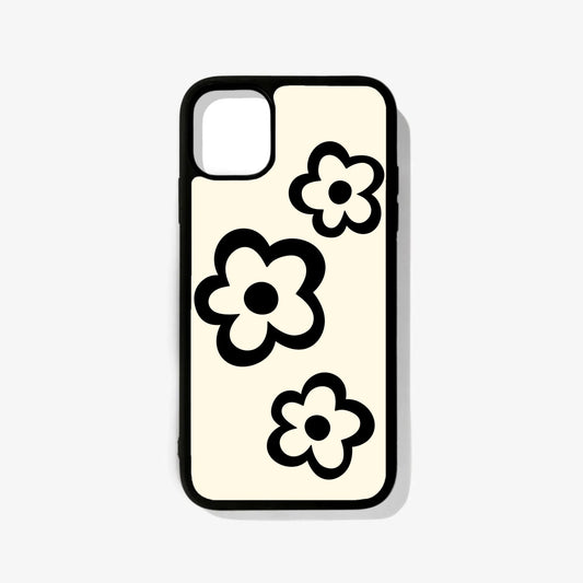 Flower Pattern Glass Case