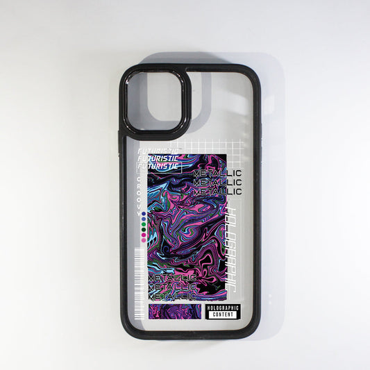 Futuristic Black Border Case