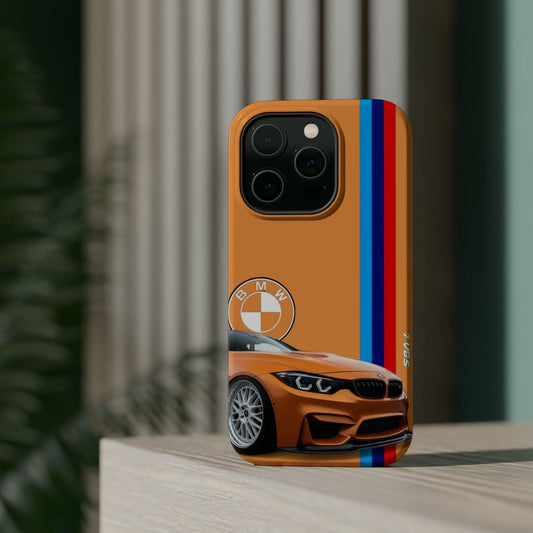 Orange Glasses Of Bmw Phone Case