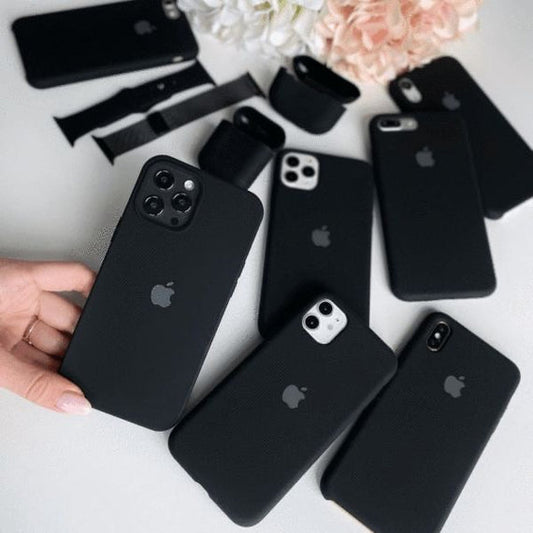 Black Silicone Iphone Case