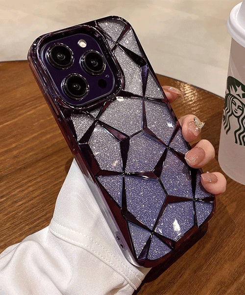 3D Diamond Glitter Case for iPhone - Case On