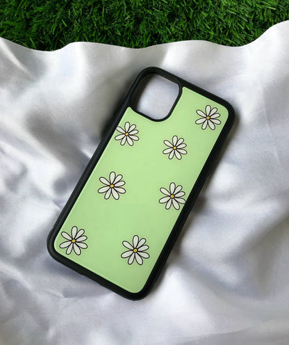 All Models Cute Daisy Glass Case