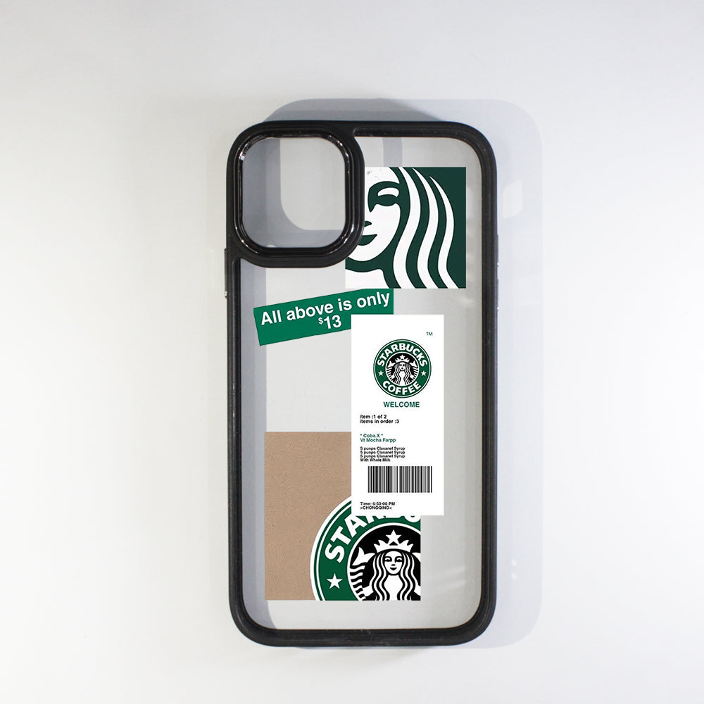 Starbucks Black Border Case