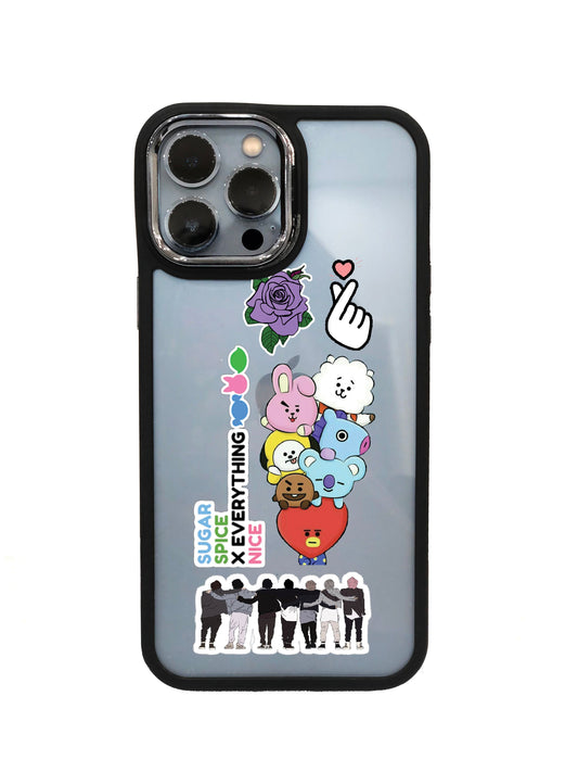 Sugar Spice Black Border Case