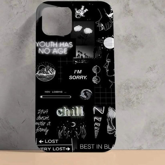 All Models Black Aesthetic Phone Case