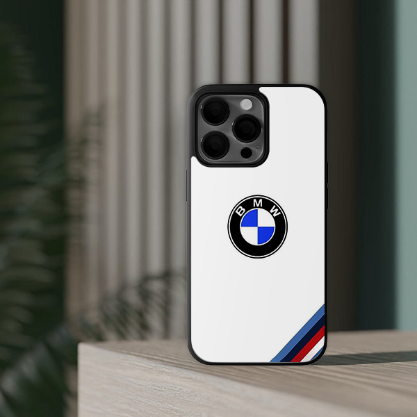 White BMW Phone Case - Case On