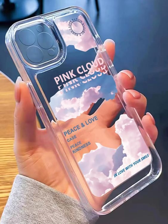 Pink Clouds Acrylic Case - Case On