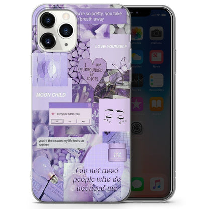 Aesthetic Collage Phone Case Abstract Art Cover All Models