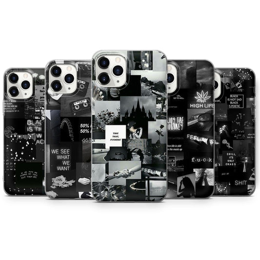 Aesthetic Collage Phone Case Abstract Art Cover All Models