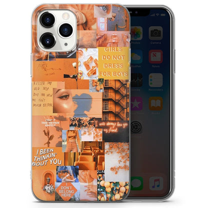 Aesthetic Collage Phone Case Abstract Art Cover All Models