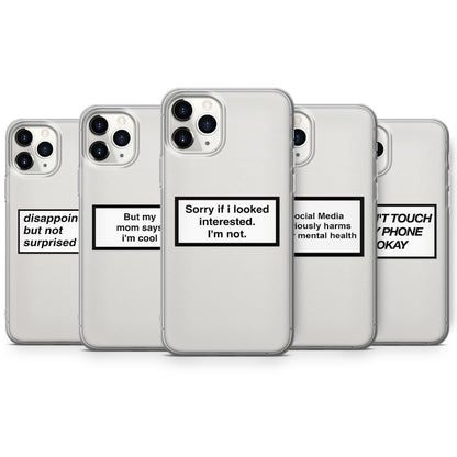 Aesthetic Quote Phone Case All Models