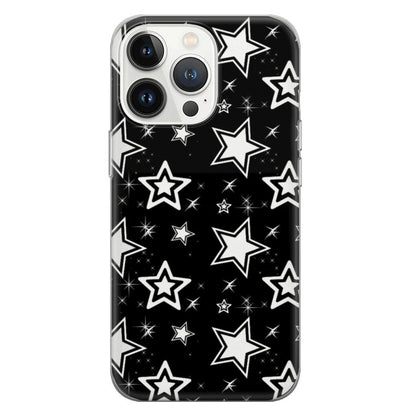 Retro Stars Pattern Aesthetic Phone Case Vintage Cover