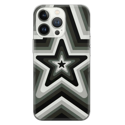 Retro Stars Pattern Aesthetic Phone Case Vintage Cover