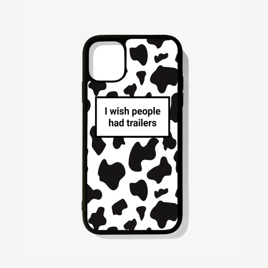 All Models Moo Moo Quote Glass Case