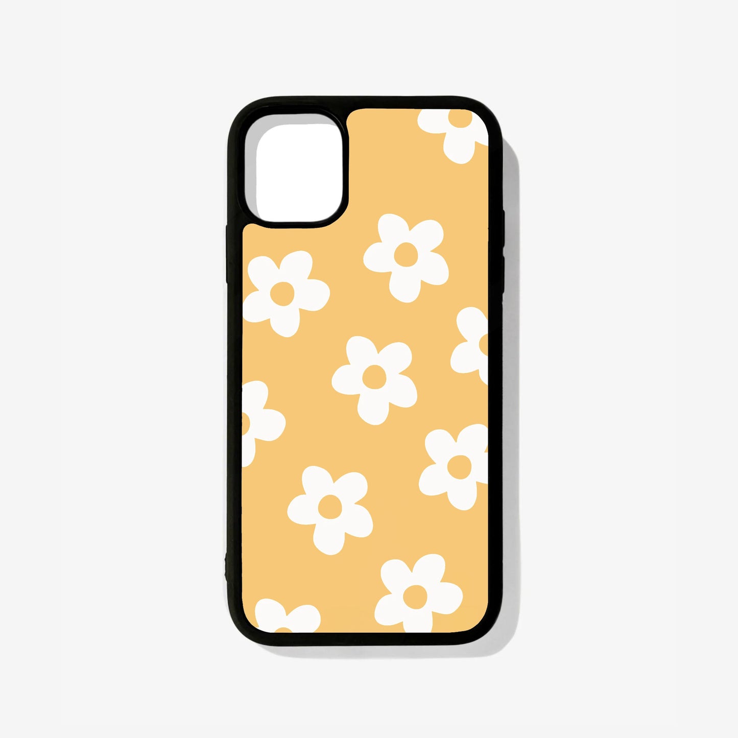 Yellow Bloom Glass Case