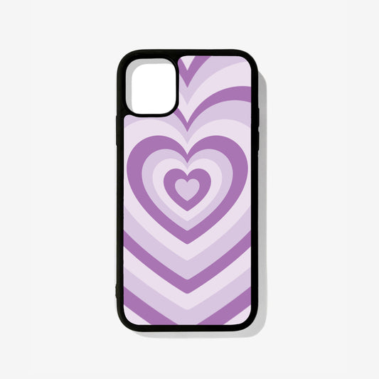 All Models Purple Heart Glass Case