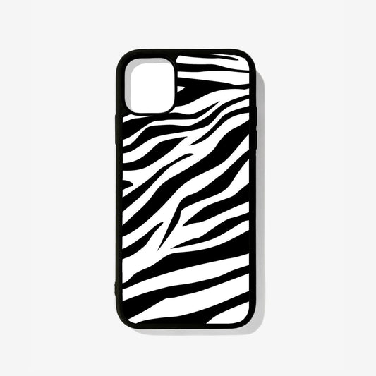 Zebra Pattern Glass Case - Case On