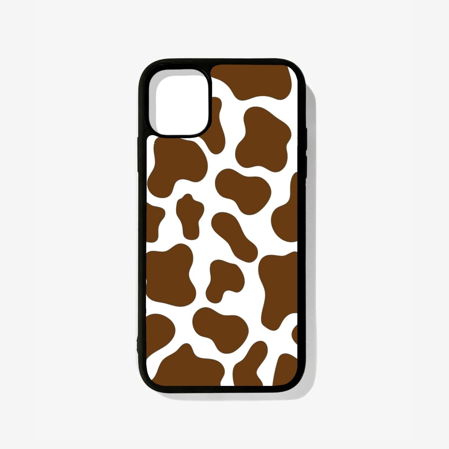 Brown Moo Moo Glass Case