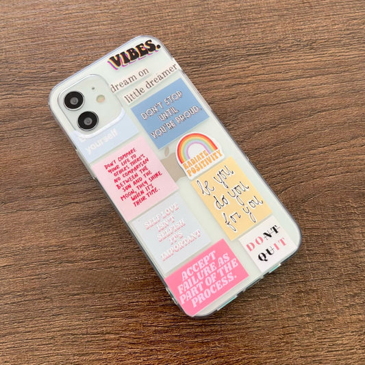 All Models Positive Quote Clear Case