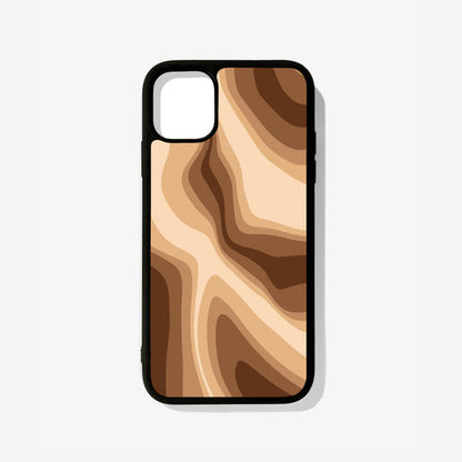 All Models Brown Swirl Glossy Case - Case On