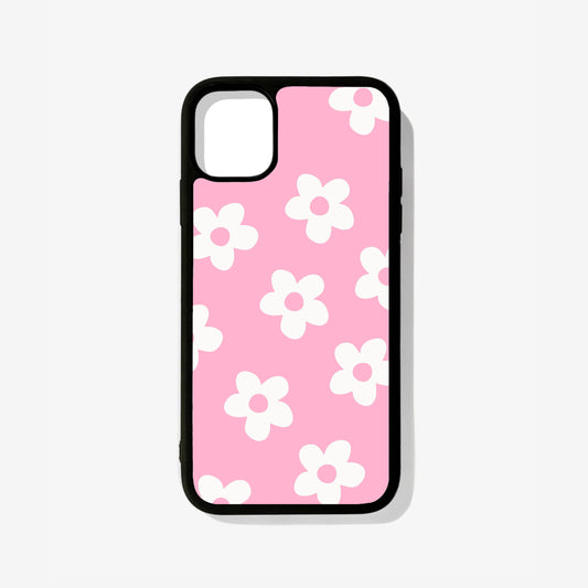 All Models Pink Bloom Glass Case