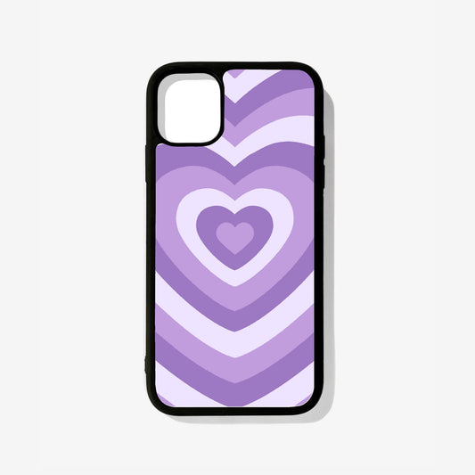 All Models Lavender Heart Phone Case