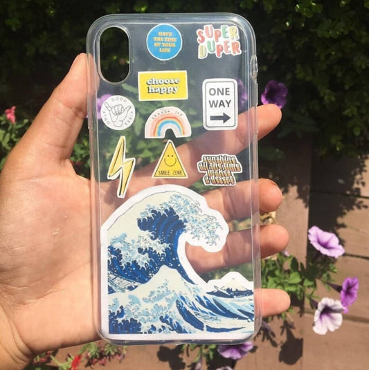 All Models All Models Aesthetic Wave Clear Case