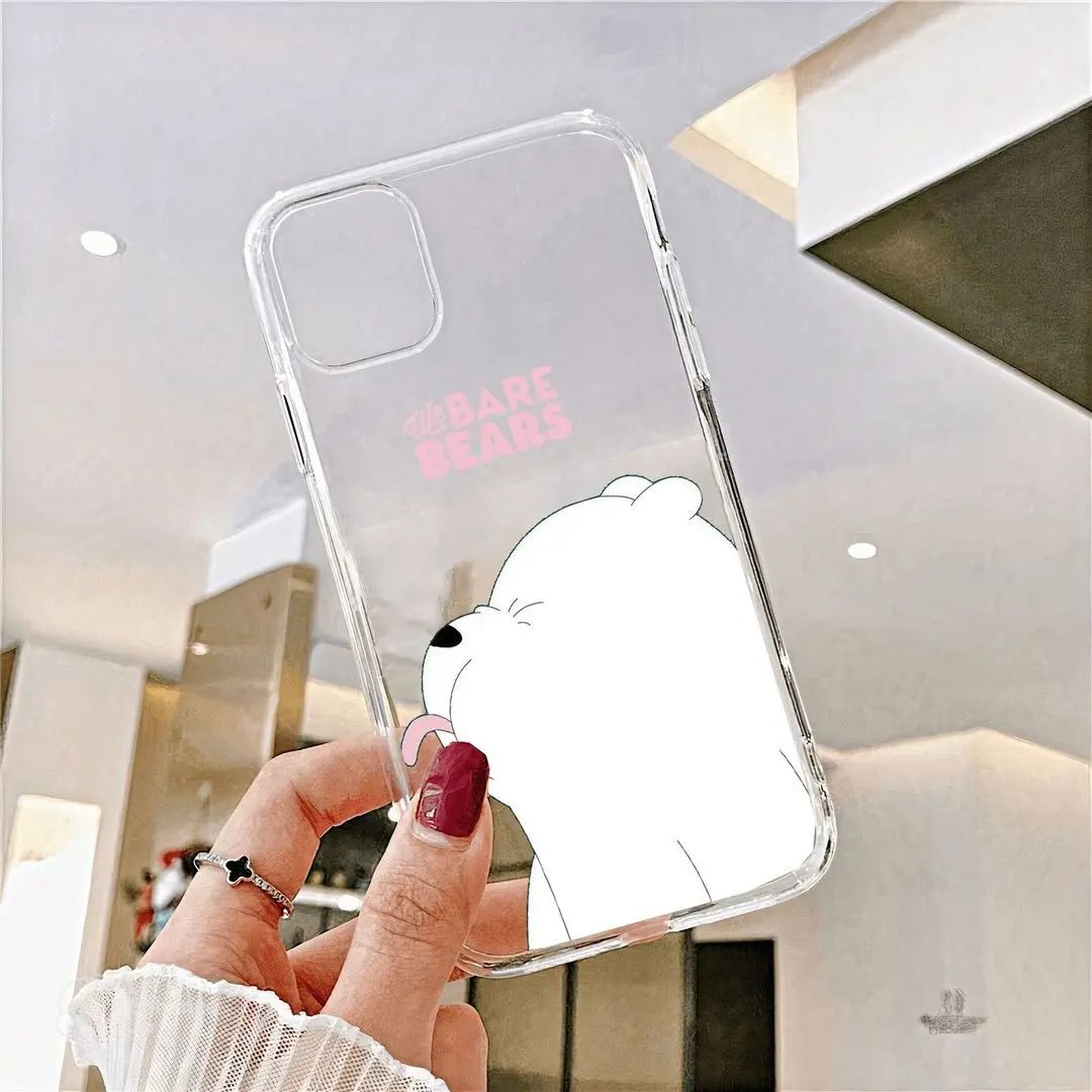 All Models Panda Transparent Cases