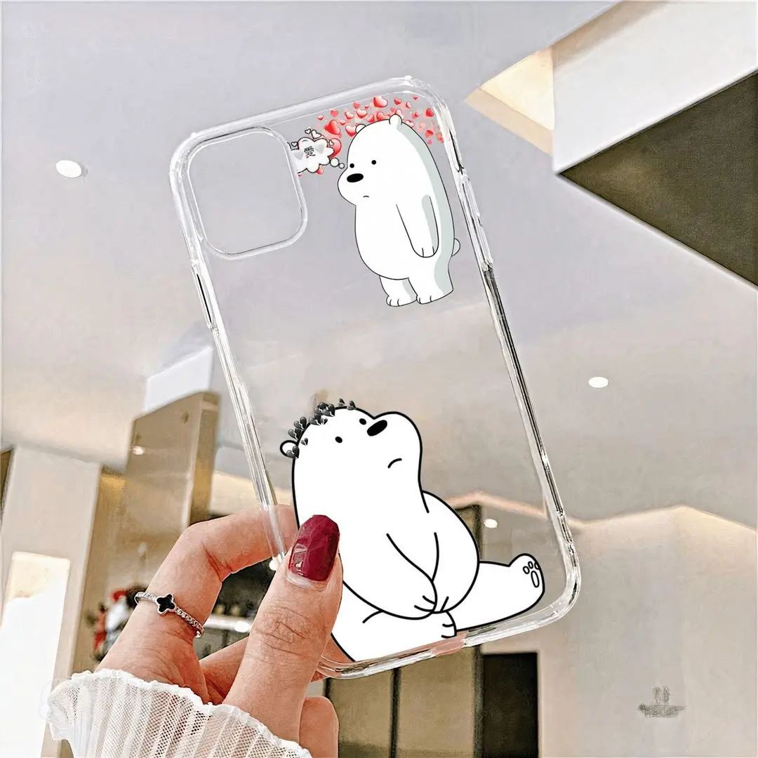 All Models Panda Transparent Cases