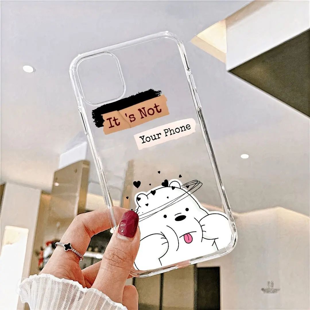 All Models Panda Transparent Cases