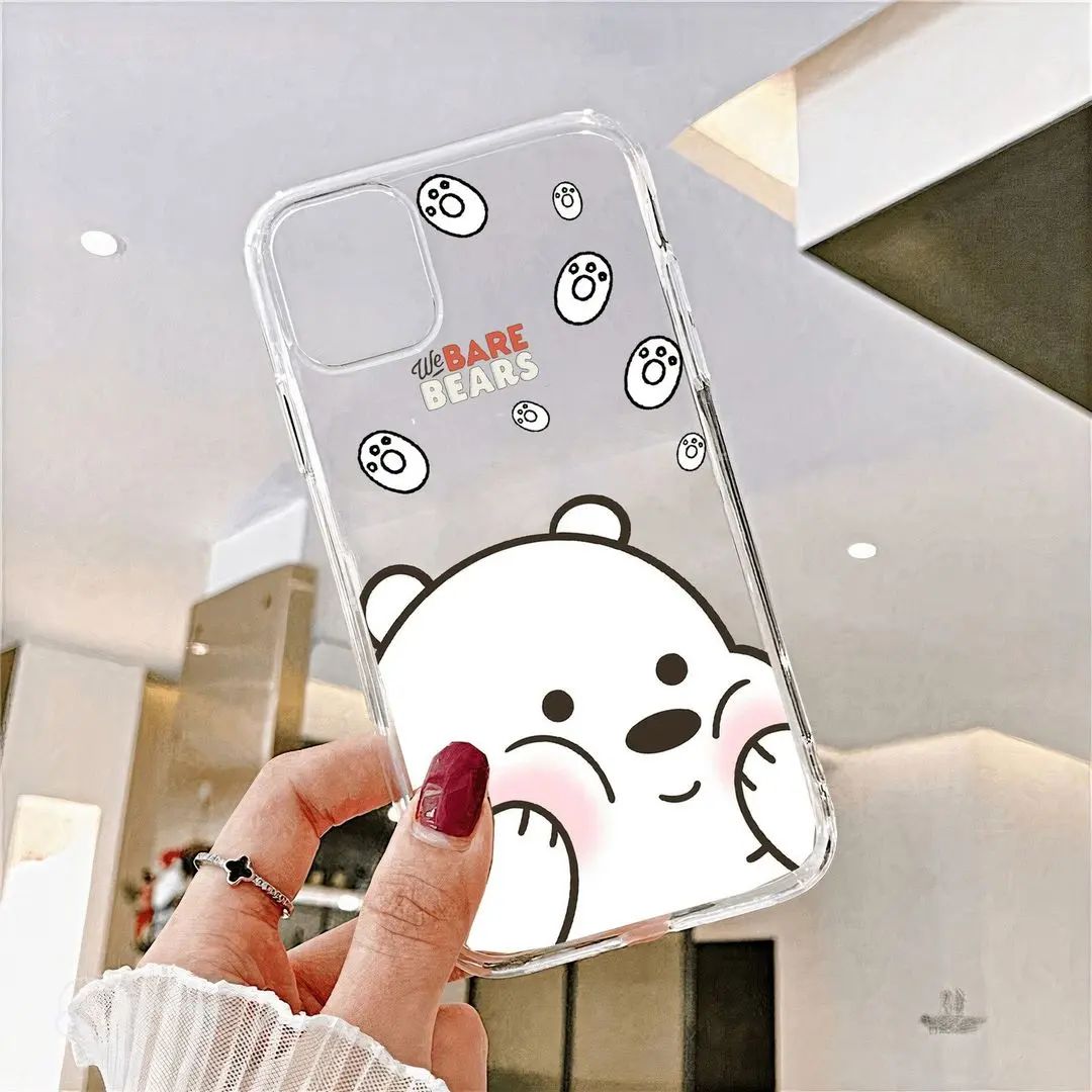 All Models Panda Transparent Cases