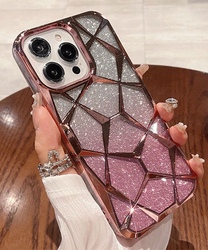 3D Diamond Glitter Case for iPhone