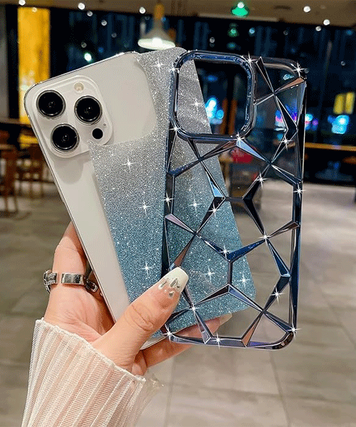 3D Diamond Glitter Case for iPhone